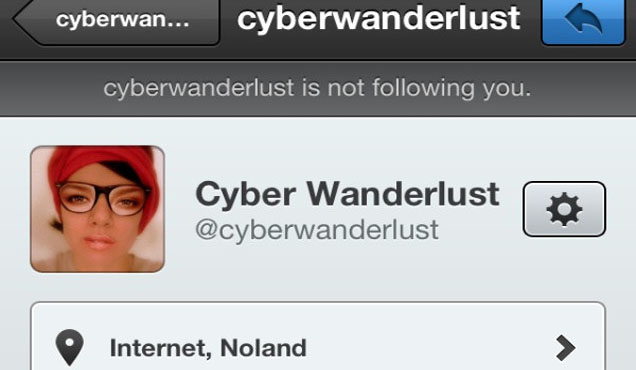 Cyber Wanderlust